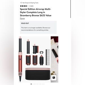 Special Edition Airwrap Multi-Styler Complete Long in Strawberry Bronze